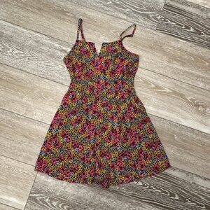 Arizona Jean Co Sz XS Adorable Floral Romper Sleeveless